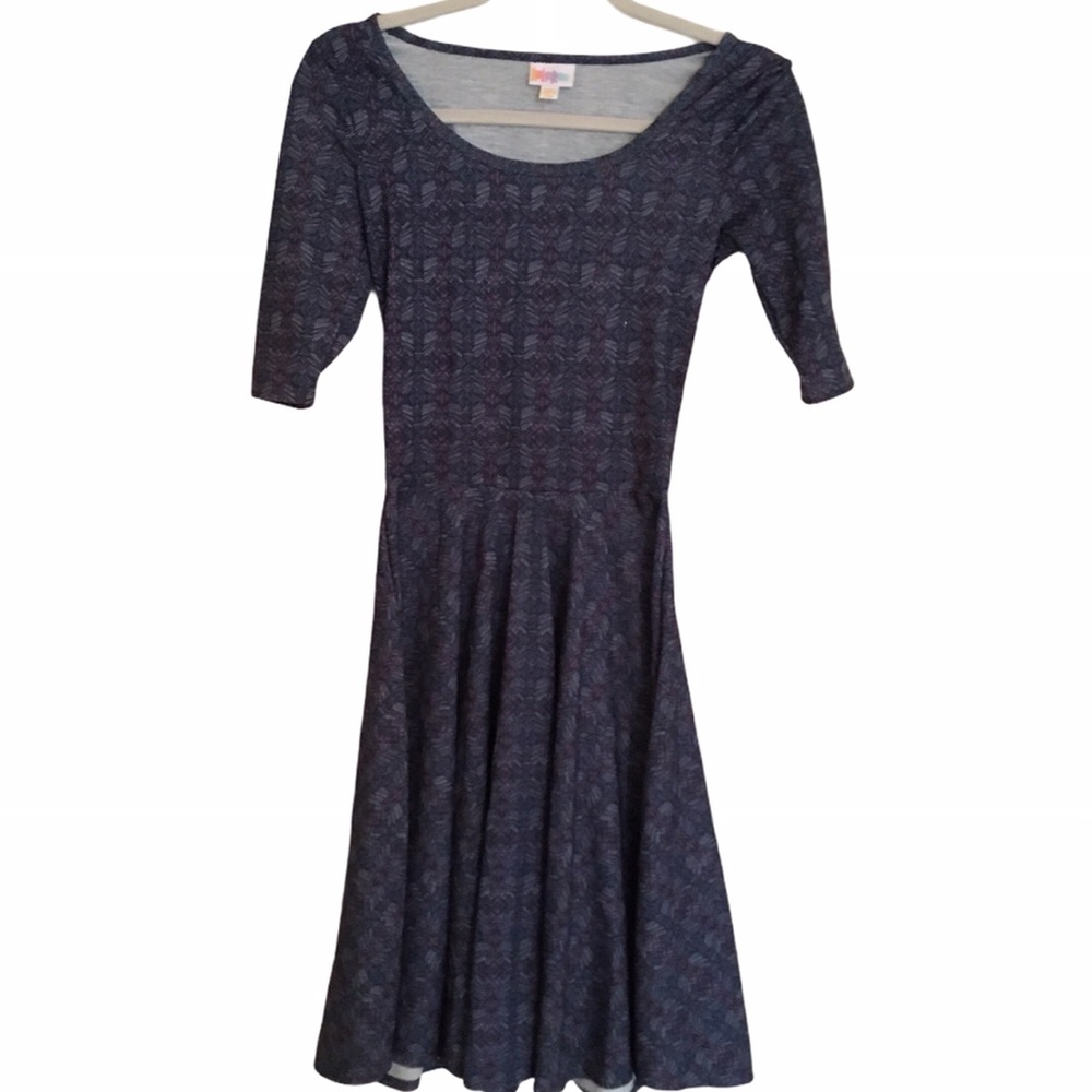 LulaRoe Nicole Dress XXS NWT